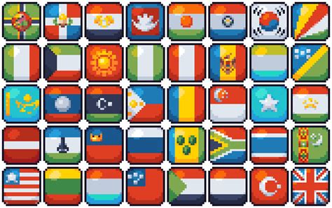 Guess the Pixel Art Flag: Exploring the Mysterious World of Pixel Art Flags